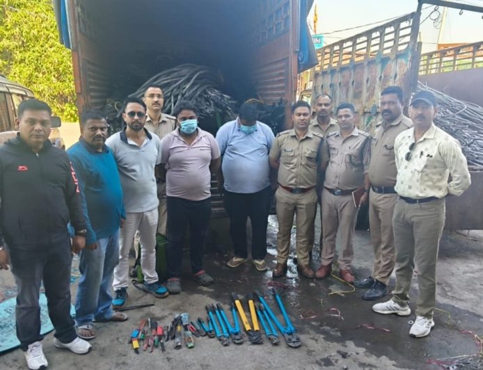 उत्तराखंड: STF की बड़ी कार्रवाई, 50 लाख की बिजली तार चोरी का खुलासा