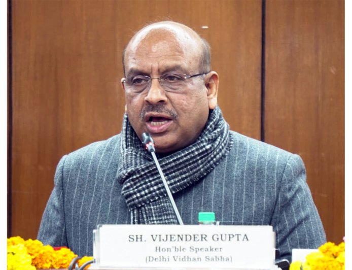 Delhi Assembly Speaker Vijender Gupta receives Z-category security after bomb threats