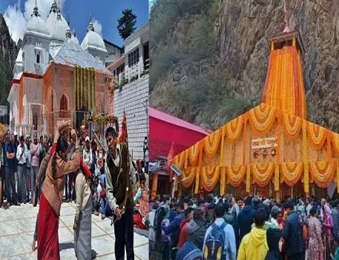 अक्षय तृतीया पर चारधाम यात्रा का शुभारंभ, गंगोत्री-यमुनोत्री धाम के कपाट खुले, सीएम धामी बने साक्षी