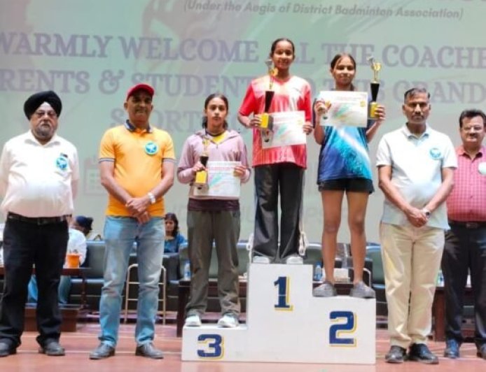 हल्द्वानी :(बधाई) हर्षिता ने जीता अंडर-15 बैडमिंटन प्रीमियर लीग का खिताब