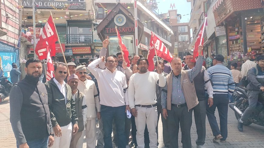 Workers in Mussoorie threaten indefinite strike if demands not met