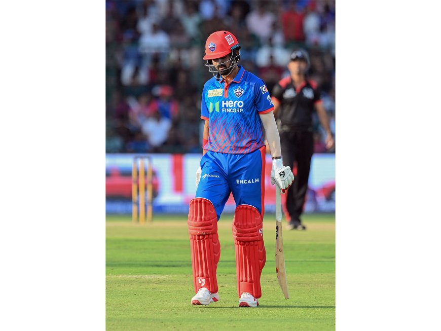 KL Rahul’s record streak ends as he is dismissed by Deepak Chahar