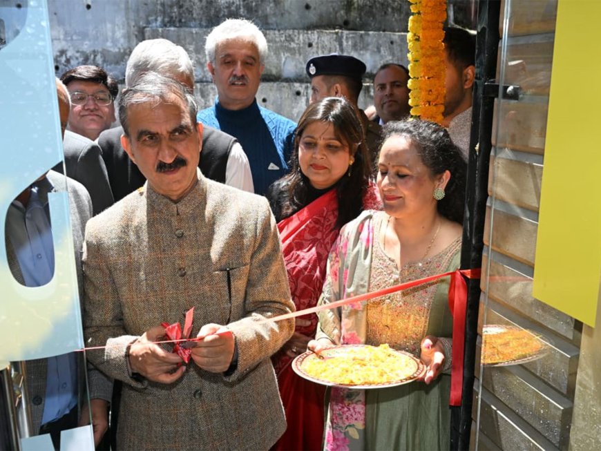 Himachal CM Sukhu inaugurates Rs 1.56 crore Metropolitan Surveillance Unit in Shimla