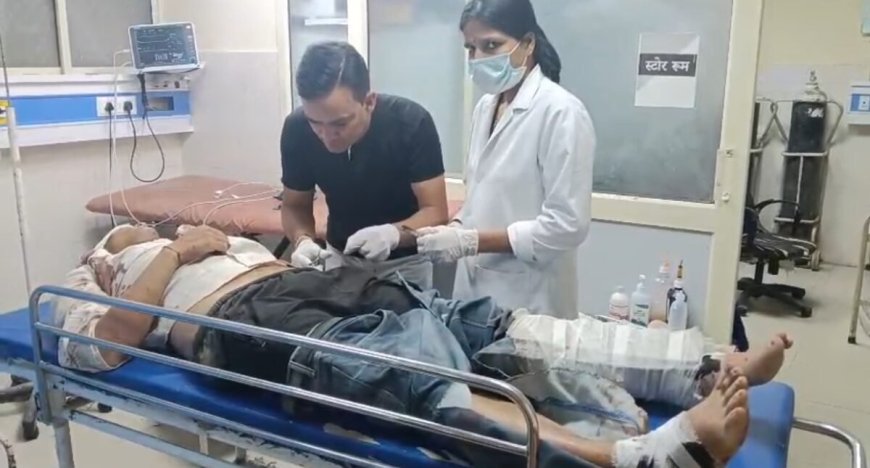 उत्तराखंड : यहां बारात की बुलेरो खाई में गिरी, 11 घायल