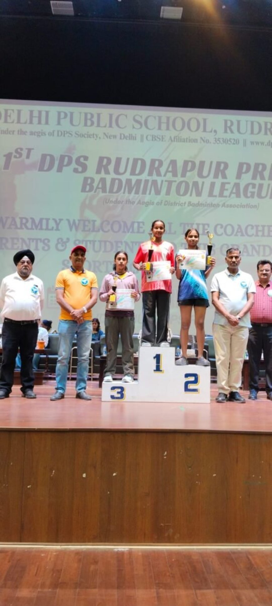 हल्द्वानी :(बधाई) हर्षिता ने जीता अंडर-15 बैडमिंटन प्रीमियर लीग का खिताब