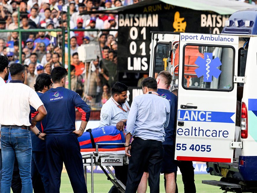 Delhi Capitals bowler Ngidi discharged after head injury against Punjab Kings