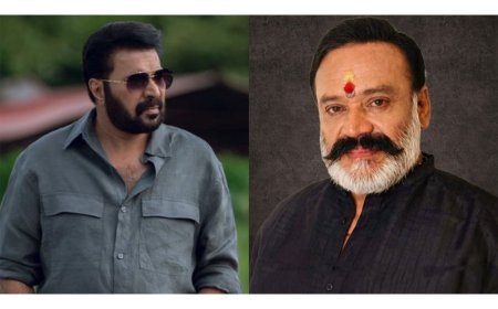 Mammootty pays tribute to Malayalam actor Santhosh K Nayar after fatal accident