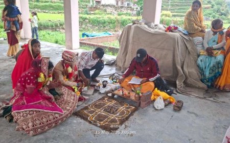 Rudraprayag: ऊखीमठ में बाल विवाह विफल, पुलिस-प्रशासन ने मंदिर में रुकवाई शादी