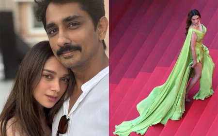 Aditi Rao Hydari’s lime-green gown draws praise at 2026 Cannes Film Festival