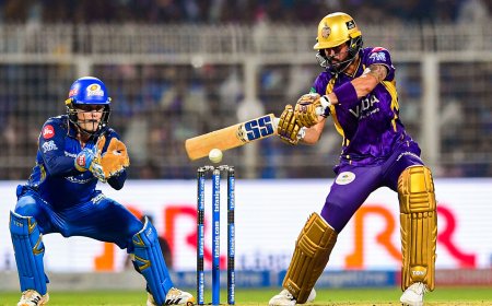 Manish Pandey’s 45 helps KKR beat MI by four wickets in IPL 2026 clash