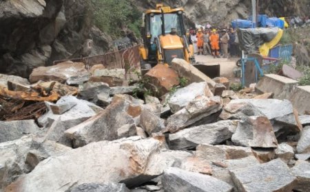 केदारनाथ यात्रा मार्ग पर बड़ा हादसा: सोनप्रयाग में पहाड़ी से गिरे पत्थर, एक की मौत, दूसरा घायल