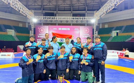 India claims team titles in men’s freestyle and women’s wrestling at U23 Asian Championships