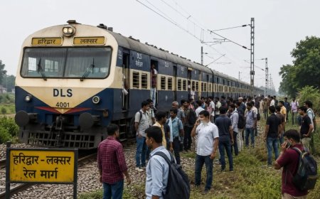 ट्रेन से बच्चे का शव गिरने पर बवाल: दंपति ने कहा- झटका लगने से गिर गया, यात्रियों ने दंपति पर लगाया शव को फेंकने का आरोप, जांच में जुटी पुलिस