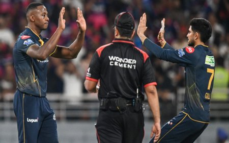 Storm delays Gujarat Titans’ arrival for IPL final against RCB in Ahmedabad