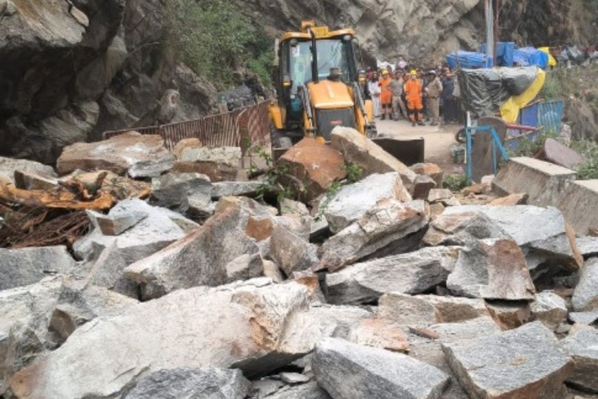 केदारनाथ यात्रा मार्ग पर बड़ा हादसा: सोनप्रयाग में पहाड़ी से गिरे पत्थर, एक की मौत, दूसरा घायल