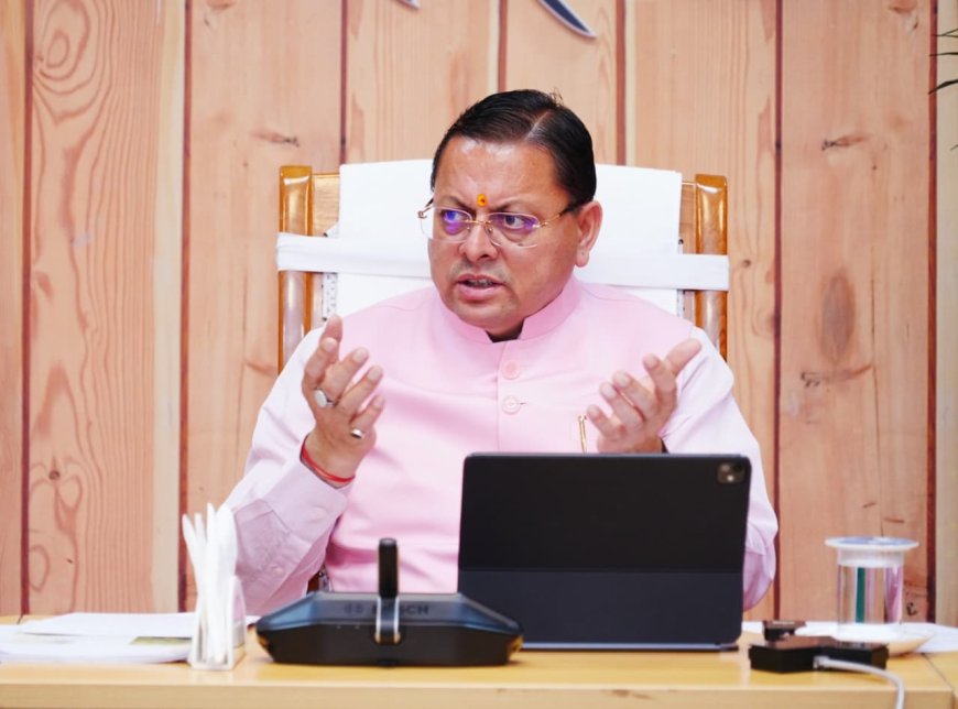 Dhami orders swift action on forest fires, drinking water & health services