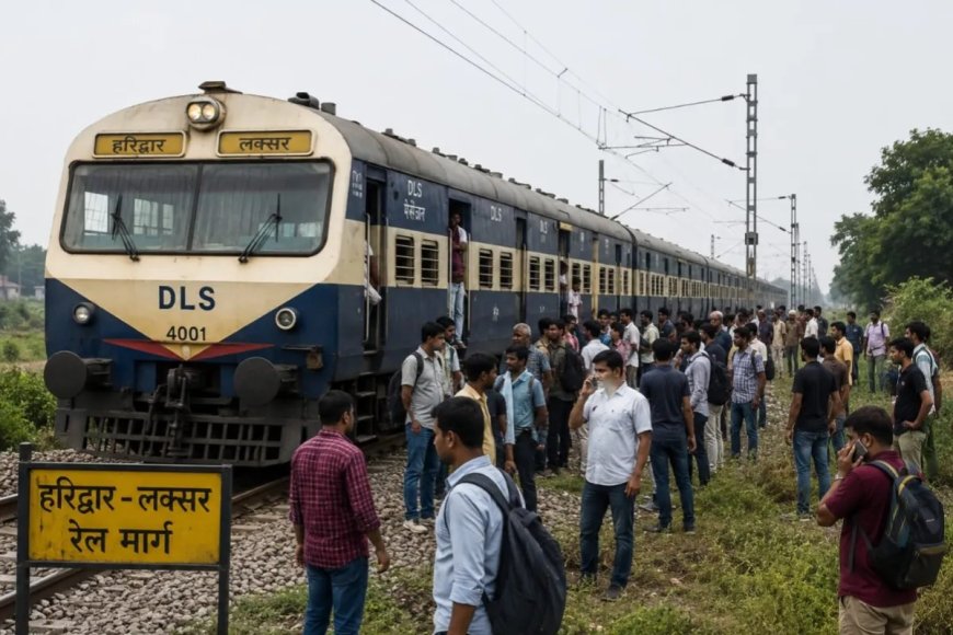 ट्रेन से बच्चे का शव गिरने पर बवाल: दंपति ने कहा- झटका लगने से गिर गया, यात्रियों ने दंपति पर लगाया शव को फेंकने का आरोप, जांच में जुटी पुलिस