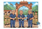 नैनीताल पुलिस के तीन वीर जवान 30+ साल की सेवा के बाद हुए सेवानिवृत्त, भावुक विदाई, Viral
