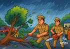 आंधी-बारिश से टनकपुर-पूर्णागिरि मार्ग पर पेड़ गिरे, प्रशासन ने स्थिति संभाली, Viral