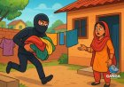 उत्तराखंड में महिला के सुखाए कपड़े चुराने का अजीब मामला, चोर का वीडियो हुआ वायरल, Polix
