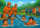 कुमाऊं में नहाने के दौरान दर्दनाक हादसा: चार युवक नदी में डूबे, दो की मौत, Viral