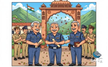 नैनीताल पुलिस के तीन वीर जवान 30+ साल की सेवा के बाद हुए सेवानिवृत्त, भावुक विदाई, Viral