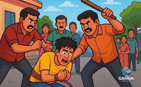 उत्तराखंड: चोरी के संदेह में युवक को बंधक बनाकर बेरहमी से पीटा गया, Polix