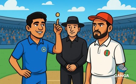 शुभमन गिल ने जीता टॉस, भारत ने अफगानिस्तान के खिलाफ टेस्ट में पहले बल्लेबाजी करने का निर्णय लिया, Bindaas