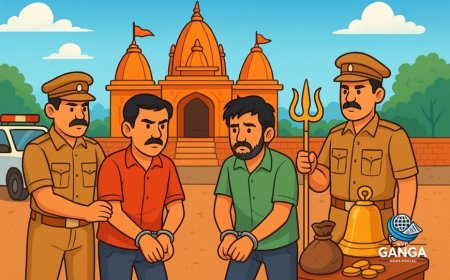 काशीपुर में मंदिरों में चोरी करने वाले गिरोह का पर्दाफाश, दो आरोपी गिरफ्तार, Swag
