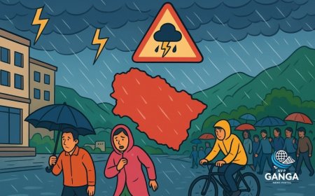 उत्तराखंड में भारी बारिश की चेतावनी: देहरादून, टिहरी और अन्य जिलों पर नजर, Polix
