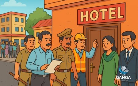 हल्द्वानी में बिना अनुमति चल रहे होटल, छापेमारी से खुल रही पोल, Polix
