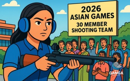भारत ने 2026 एशियन गेम्स के लिए 30 सदस्यीय शूटिंग टीम की घोषणा की, Bindaas