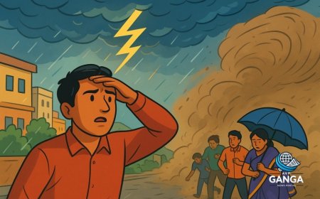 उत्तराखंड में मौसम की चेतावनी: 13 जिलों में गरज-चमक के साथ बारिश और धूल भरी आंधी, Khel