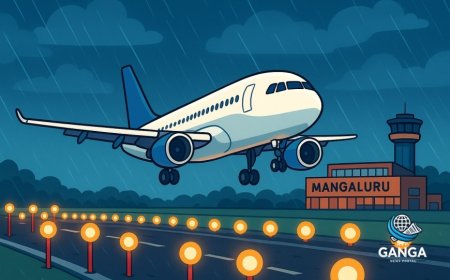 मंगलुरु एयरपोर्ट पर CAT-I लाइटिंग सिस्टम की स्थापना से लैंडिंग सुरक्षा में सुधार, Bindaas