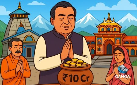 मुकेश अंबानी ने केदारनाथ और बद्रीनाथ धाम में दान किए ₹10 करोड़, देश की खुशहाली के लिए की प्रार्थना, Khel
