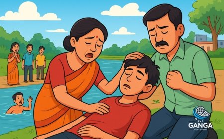कैल नदी में डूबकर 12वीं के छात्र आयुष का हुआ निधन, परिवार में मचा कोहराम, Viral