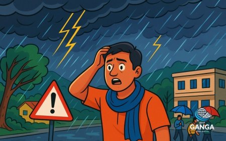 उत्तराखंड में आंधी और भारी बारिश का अलर्ट, अगले 3 घंटे रहें सतर्क!, Polix