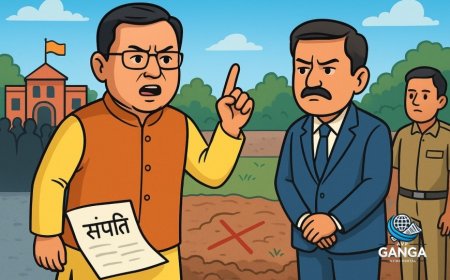 हरिद्वार भूमि खरीद घोटाले में धामी सरकार का कड़ा एक्शन, पूर्व नगर आयुक्त बर्खास्त, Khel