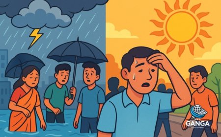 मानसून अपडेट: देशभर में मौसम का मिजाज बदला, कई राज्यों में भारी बारिश और लू का अलर्ट, Swag