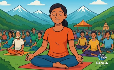 अंतर्राष्ट्रीय योग दिवस पर उत्तराखंड में भव्य योग सत्रों का आयोजन, Akhada