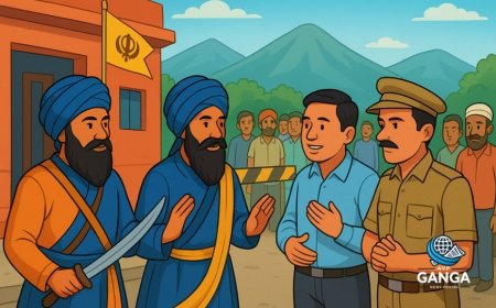 पांवटा साहिब सीमा पर स्थिति सामान्य, निहंग समुदाय और प्रशासन के बीच सकारात्मक संवाद, Swag