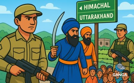 हिमाचल सीमा पर हाई अलर्ट, निहंग समुदाय की गतिविधियों के मद्देनजर ITBP तैनात, Akhada