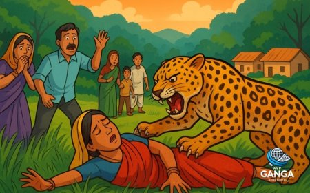 पौड़ी गढ़वाल में जंगल में घास काटने गई महिला को गुलदार ने मारा, गांव में दहशत का माहौल, Viral