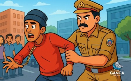 दिल्ली पुलिस ने बाहरी जिले में चेन स्नैचर को संक्षिप्त मुठभेड़ के बाद गिरफ्तार किया, Bindaas
