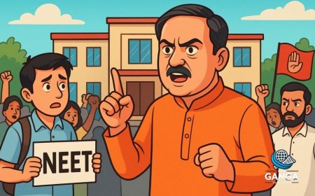 NEET परीक्षा पर कांग्रेस की राजनीति, महेंद्र भट्ट ने उठाए सवाल, Akhada