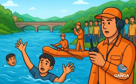 ऋषिकेश में गंगा में नहाते समय दो युवक लापता, सर्च ऑपरेशन जारी, Polix