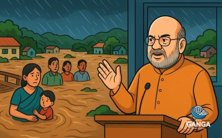 अमित शाह ने अरुणाचल प्रदेश में बाढ़ संकट के दौरान केंद्र सरकार का समर्थन देने का आश्वासन दिया, Bindaas