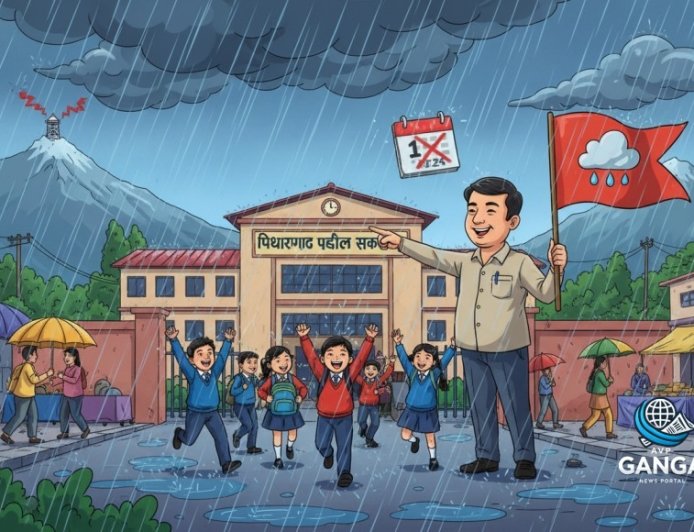 उत्तराखंड में भारी बारिश का रेड अलर्ट: पिथौरागढ़ के स्कूलों में छुट्टी घोषित, जानें कब तक, Swag