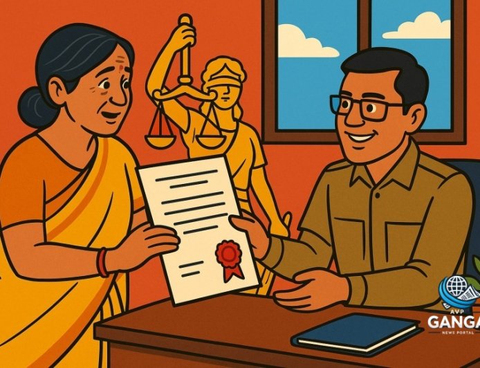 हल्द्वानी: 14 साल बाद गीता को मिला न्याय, कमिश्नर दीपक रावत का सराहनीय प्रयास, Polix
