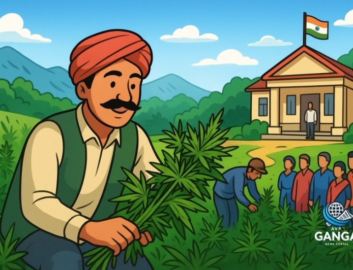 हिमाचल में भांग की खेती से मिलेगी समृद्धि, सरकार की योजना, Akhada